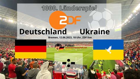 deutschland ukraine fussball live